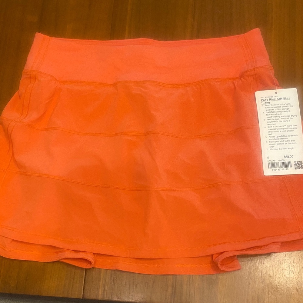 Lululemon pace rival skirt